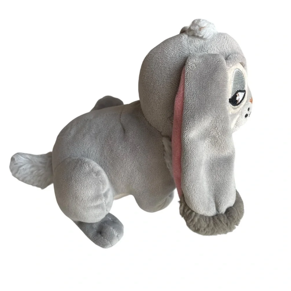Disney Store Clover Rabbit Sofia the First Plush 7 inch gray unisex soft
